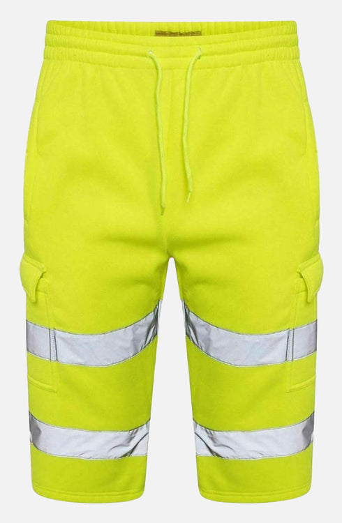 Hi Viz Men Fleece Shorts
